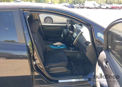 2013 Nissan Leaf Sv из США, поврежденный, VIN 1N4AZ0CP4DC404545